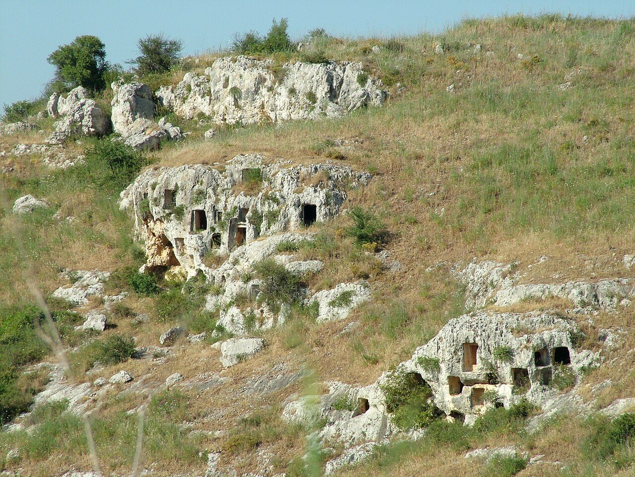 Pantalica - Necropoli Sud — Sortino