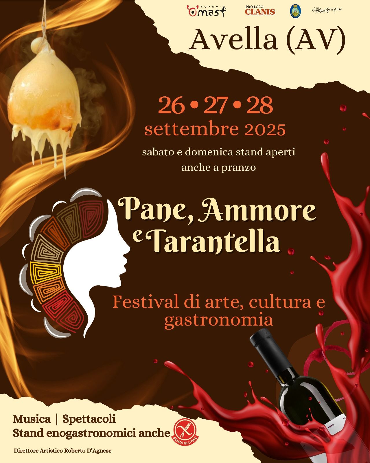 Locandina: Pane, Ammore e Tarantella — Avella