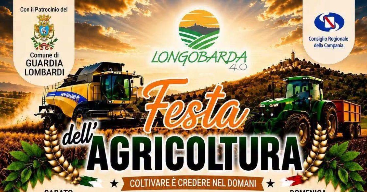 Locandina: Festa dell’Agricoltura 2026, appuntamento a Guardia Lombardi  — Guardia Lombardi