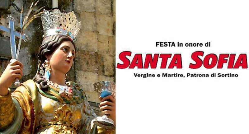 Locandina: Festa di Santa Sofia 2026 Sortino | Festa Patronale — Sortino