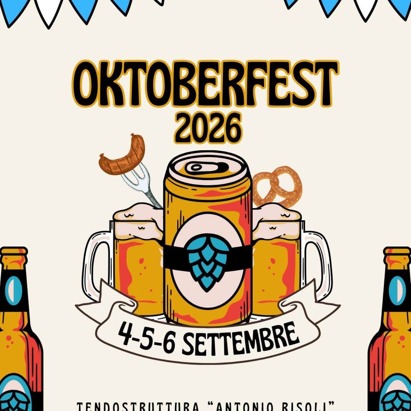 Locandina: Oktoberfest 2026, la Baviera arriva a Volturara Irpina — Volturara Irpina