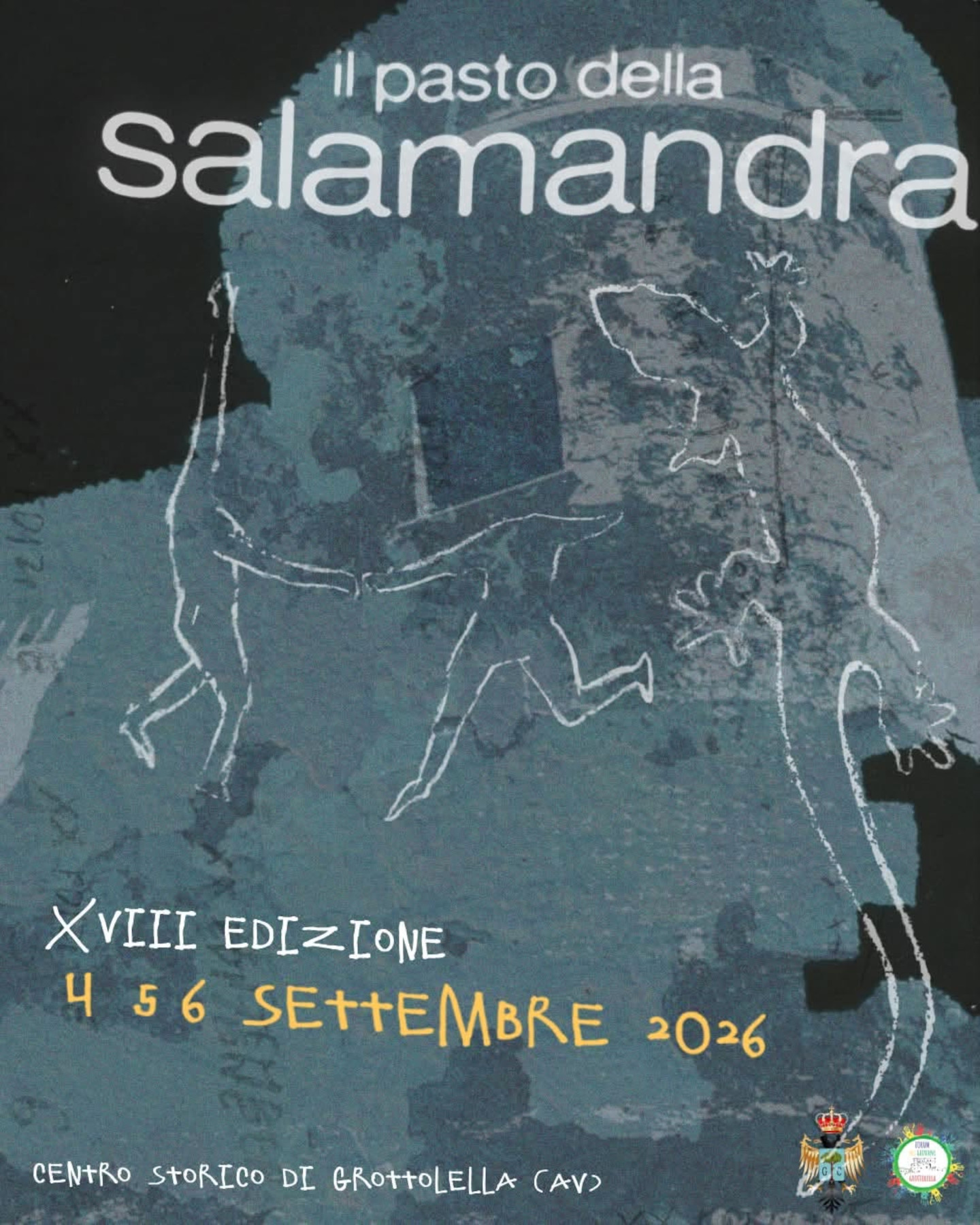 Locandina: A Grottolella c'è il Pasto della Salamandra — Grottolella