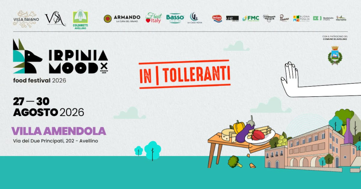 Locandina: Irpinia Mood 2026 - INTOLLERANTI — Avellino