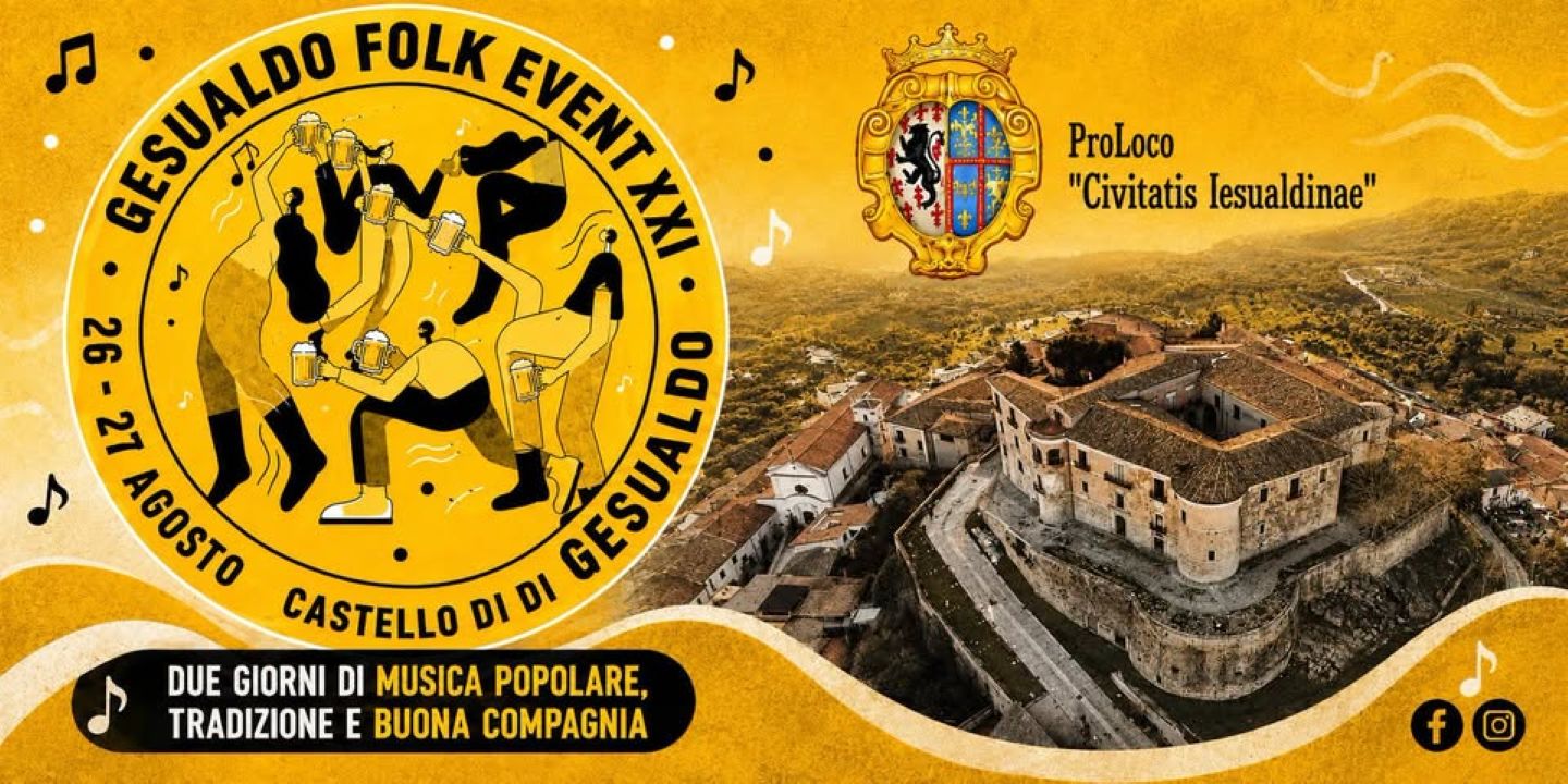Locandina: Gesualdo Folk Event, la tradizione che diventa festa — Gesualdo