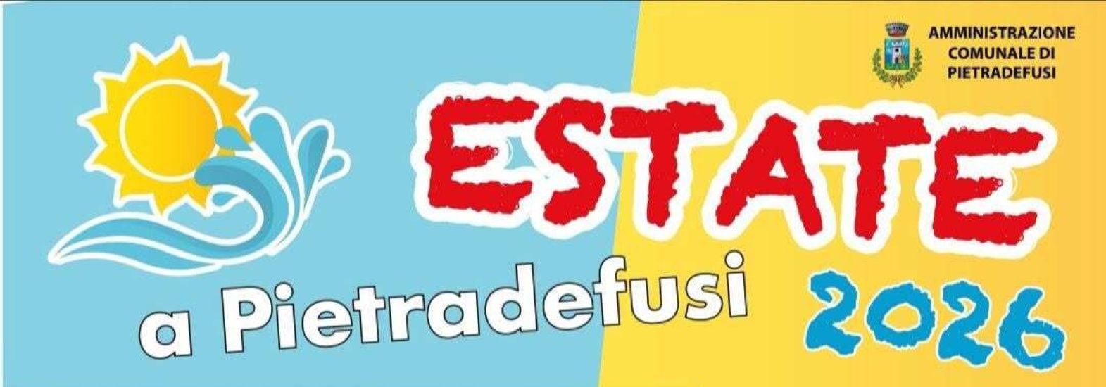 Locandina: Estate a Pietradefusi 2026 — Pietradefusi